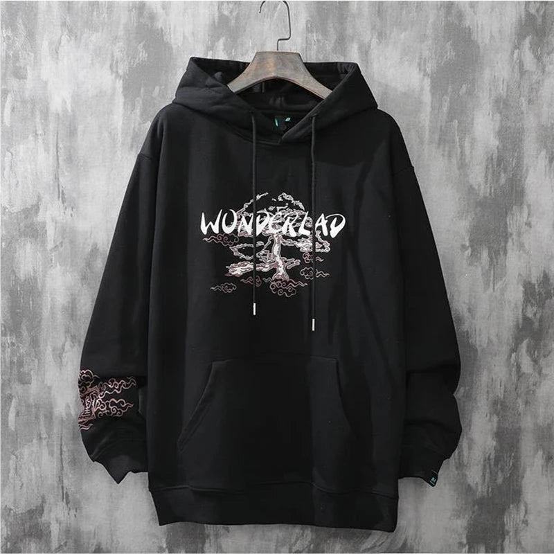 Men's Anime Hip-Hop Japanese Hoodies