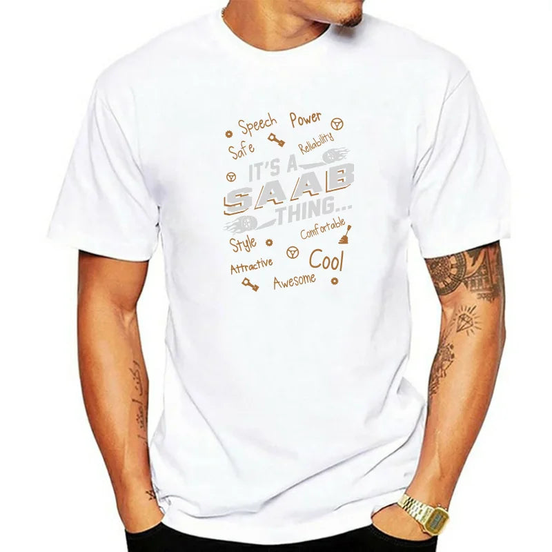 Saab It's a Saab Man's T-Shirt