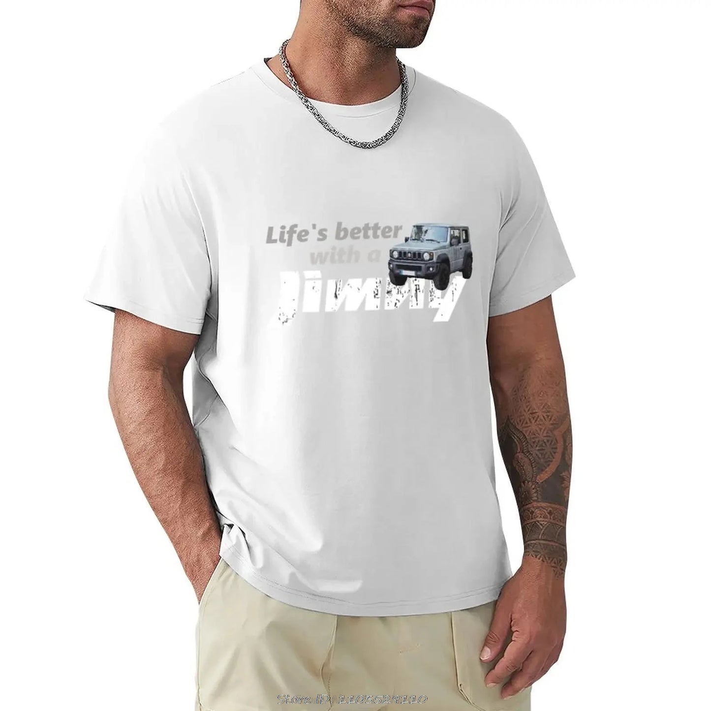 Life Is Better With A Jimny T-Shirt Summer Clothes