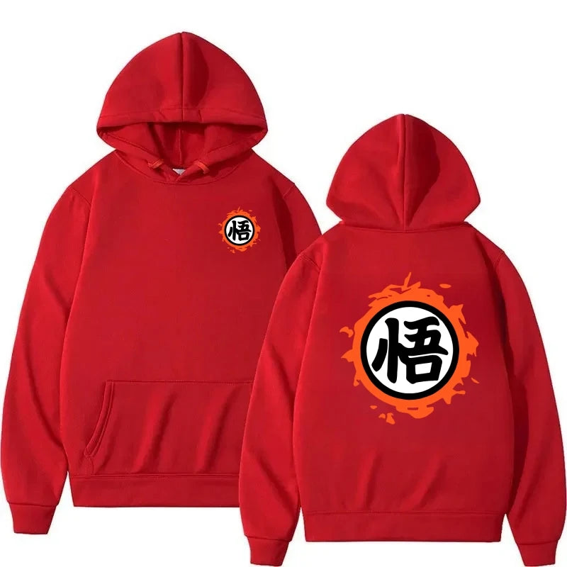 New Japanese Anime Men Woman Hooded