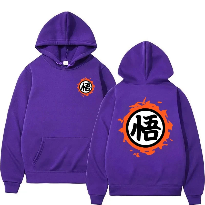 New Japanese Anime Men Woman Hooded