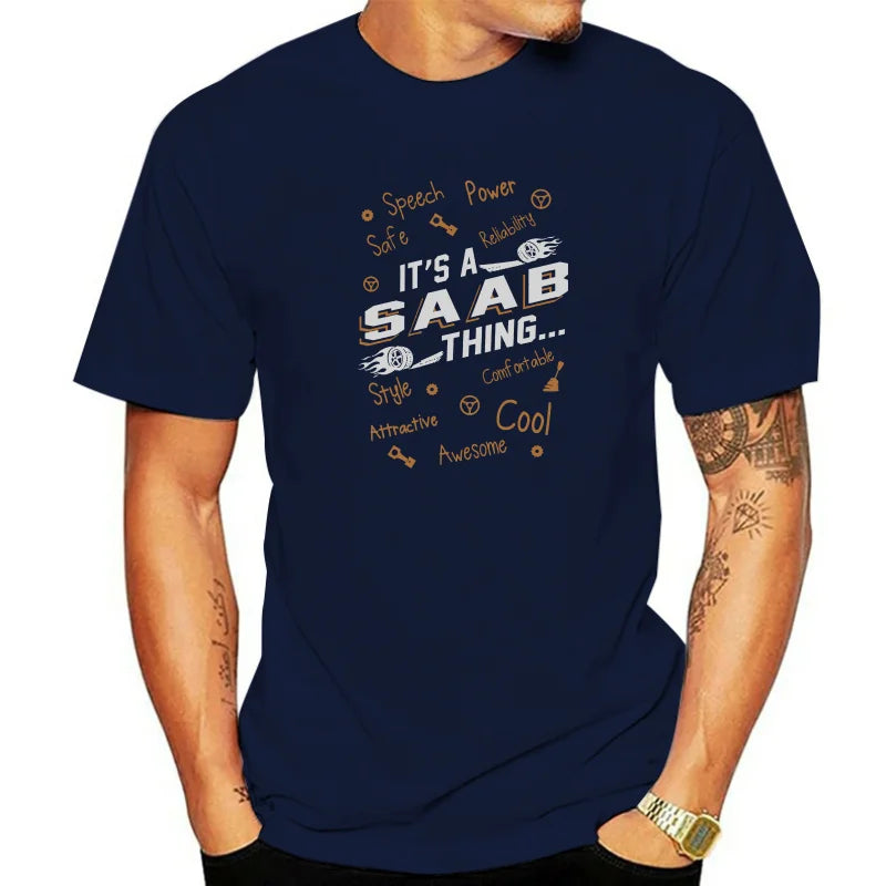 Saab It's a Saab Man's T-Shirt