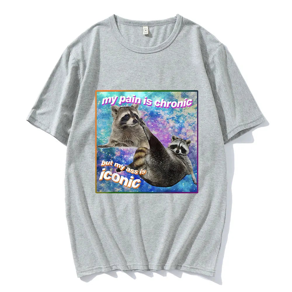 T Shirt Raccoon Tanuki Opossums