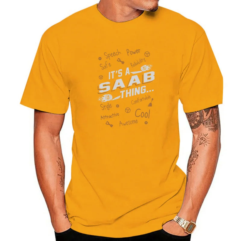 Saab It's a Saab Man's T-Shirt