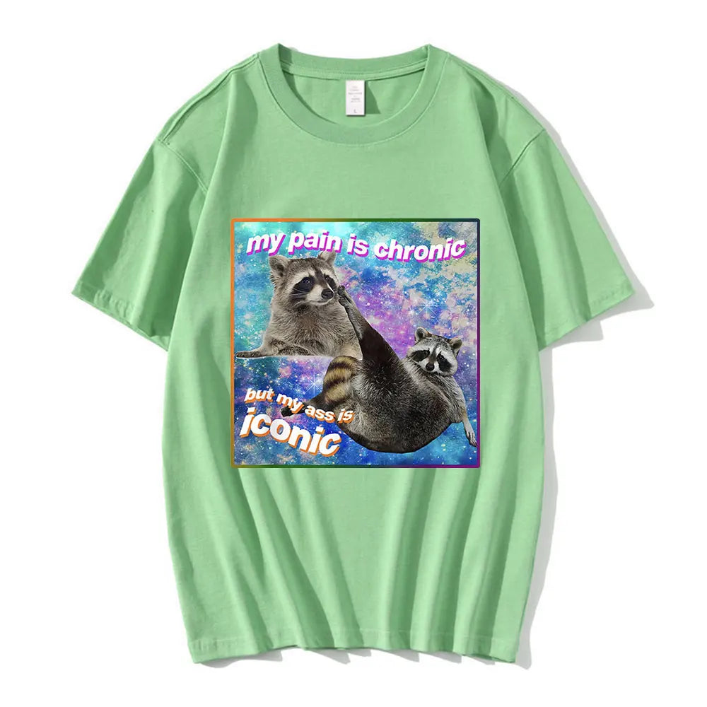 T Shirt Raccoon Tanuki Opossums