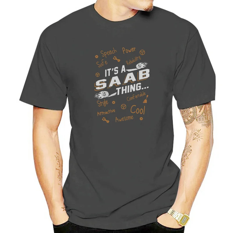 Saab It's a Saab Man's T-Shirt