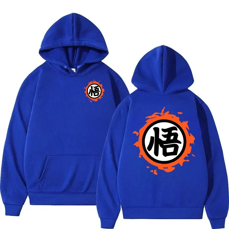 New Japanese Anime Men Woman Hooded