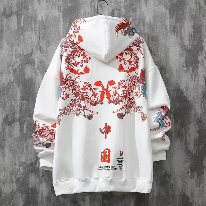 Men's Anime Hip-Hop Japanese Hoodies