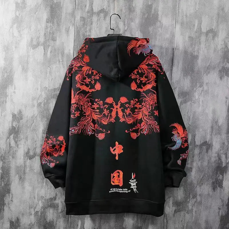 Men's Anime Hip-Hop Japanese Hoodies