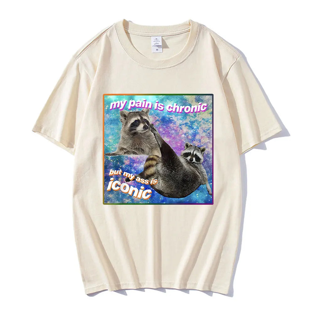 T Shirt Raccoon Tanuki Opossums