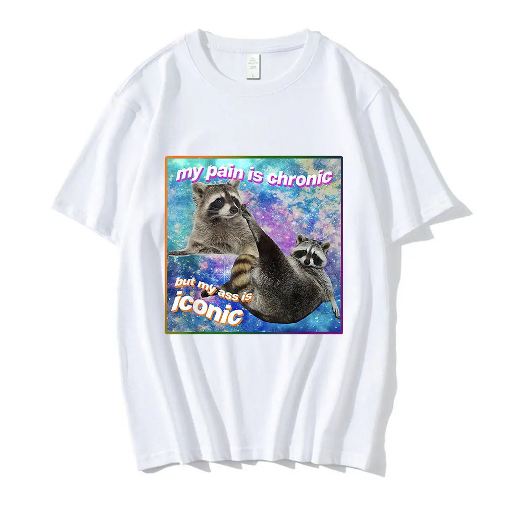 T Shirt Raccoon Tanuki Opossums